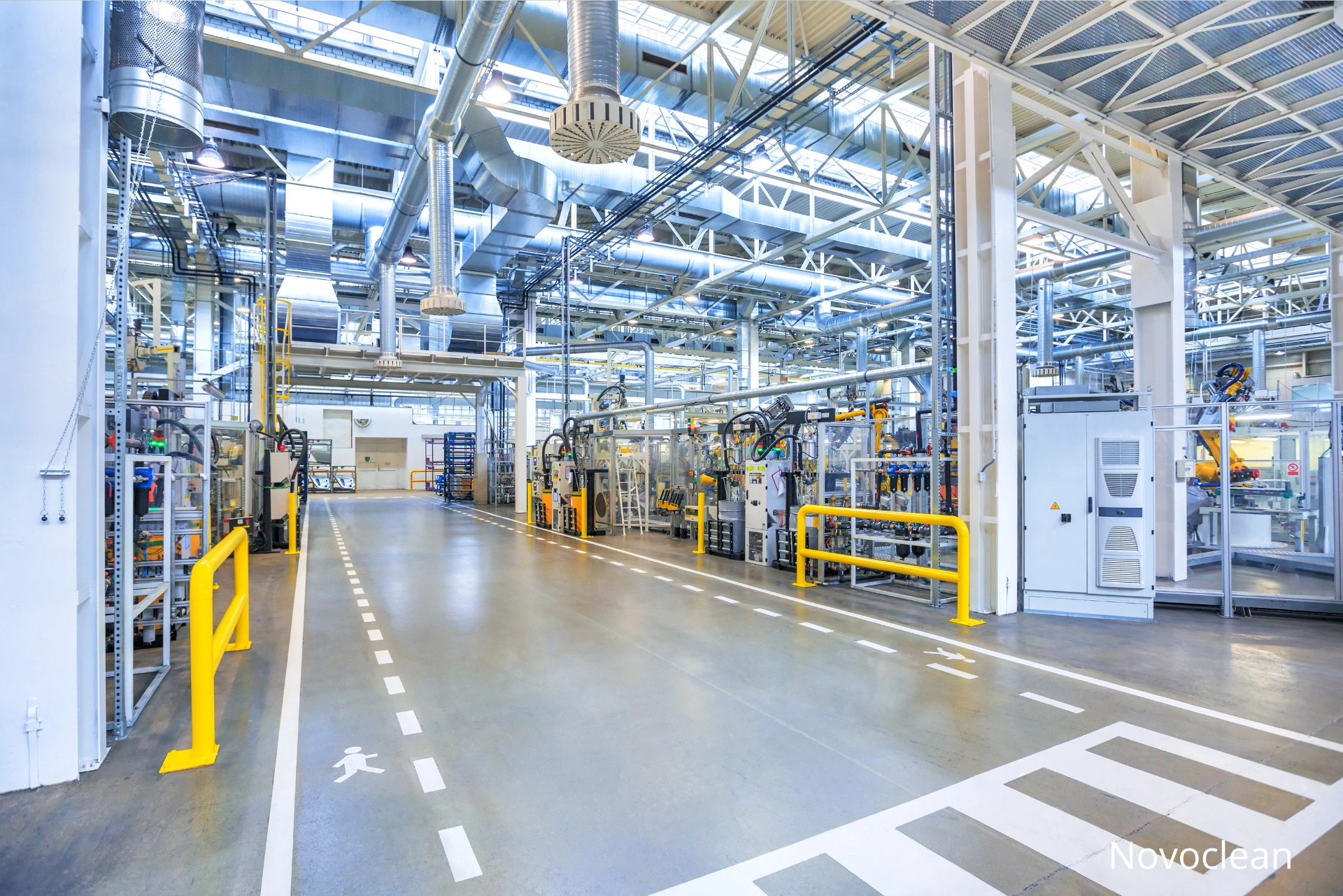 Ipari és gyártó létesítmények takarítása